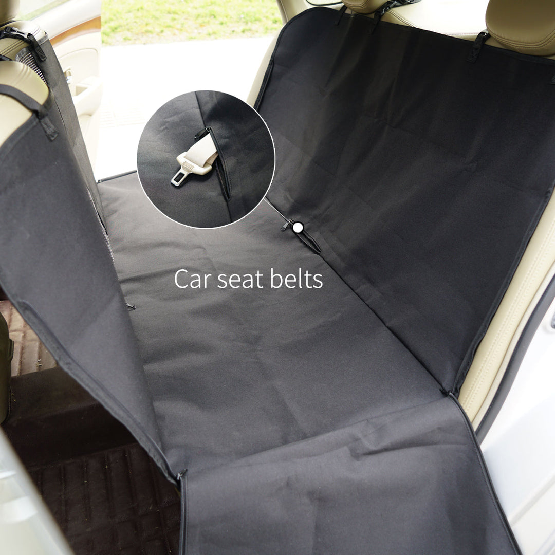 Ondoing Cargo Pet Car Boot Back Seat Cover Rear Dog Waterproof Protector Liner Mat Pad Cream